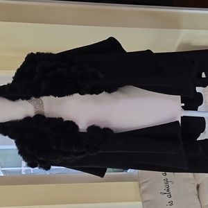 Neiman Marcus Rabbit Fur Cape